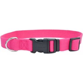 Coastal Pet  Adjustable Dog Collar Fuchsia - 12-18"L x 3/4"W