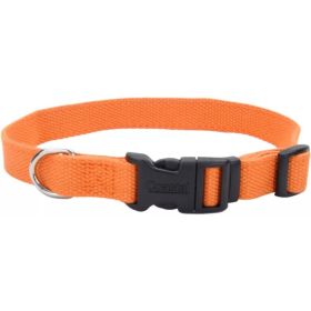 Coastal Pet  Adjustable Dog Collar Pumpkin Orange - 8-12"L x 5/8"W