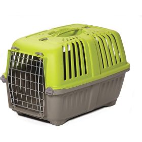 MidWest Spree Pet Carrier Green Plastic Dog Carrier - Small