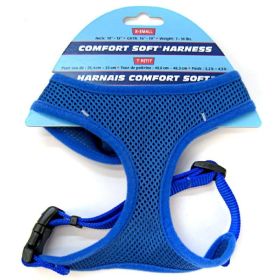 Coastal Pet Comfort Soft Adjustable Harness - Blue - X Small