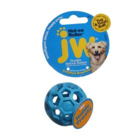 JW Pet Hol-ee Roller Rubber Dog Toy - Assorted - Mini (2" Diameter - 1 Toy)