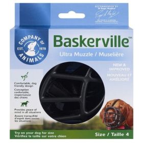 Baskerville Ultra Muzzle for Dogs - Size 4