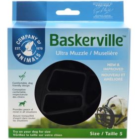 Baskerville Ultra Muzzle for Dogs - Size 5