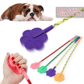 Lightweight Rubber Training Lovely Pet Pat Dog Toy Stick Correct Bad Habits Dogs Whip Trainer Punishment Device Dogs Accessories (Color: green)