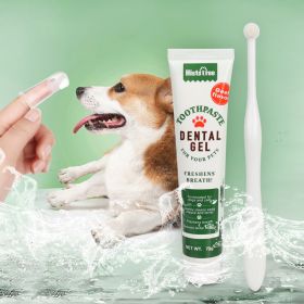 3 Piece Oral Finger Brush Kit For Dogs (Type: Beef Flavor)